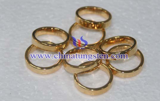 Tungsten Gold Plated Bar Picture Tungsten Gold Plated Bar Picture