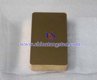 Tungsten Gold Plated Bar Picture