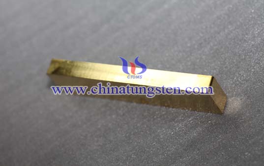 Tungsten Gold Plated Bar Picture Tungsten Gold Plated Bar Picture